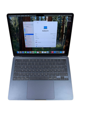 Apple MacBook Air 13'' M4 Chip, 16GB RAM & 256GB SSD, Mitternacht MW123D/A