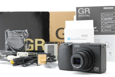 Shots1443 [MINT in box] Ricoh GR Digital 8.1MP Digital Camera Black From JAPAN