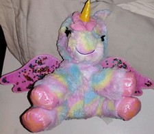 BARBIE DREAMTOPIA Unicorn Pet Plush Rainbow MATTEL 2022, Talking PEGASUS