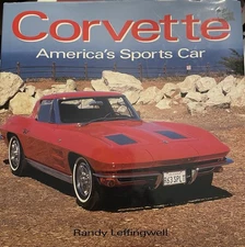 MOTOR BOOKS INTERNATIONAL CORVETTE AMERICA'S SPORT CAR BY RANDY LEFFINGWELL