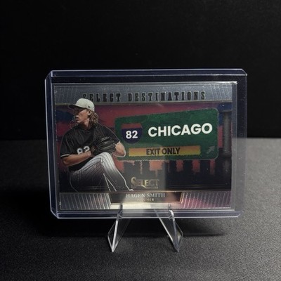 2025 Panini Select Baseball Hagen Smith #15 RC Select Destinations Refractor 