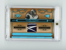 2006 Playoff National Treasures Steven Jackson Game-Used Reebok Patch /10 (G)