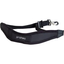 Protec Neoprene Less-Stress Neck Strap For Alto / Tenor / Baritone Sax 22" Black
