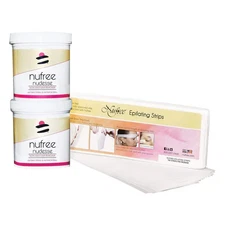 Nufree 2 Jar Pack, 16 oz - Non Wax Hair Remover