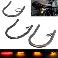 Cafe Racer Seat Rear Frame Hoop Brat Style Loop LED for Honda YAMAHA Motorcycle
