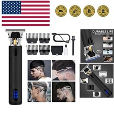 Professional Hair Trimmer for Men, Beard Trimmer Hair Clippers for Men, Cordl...