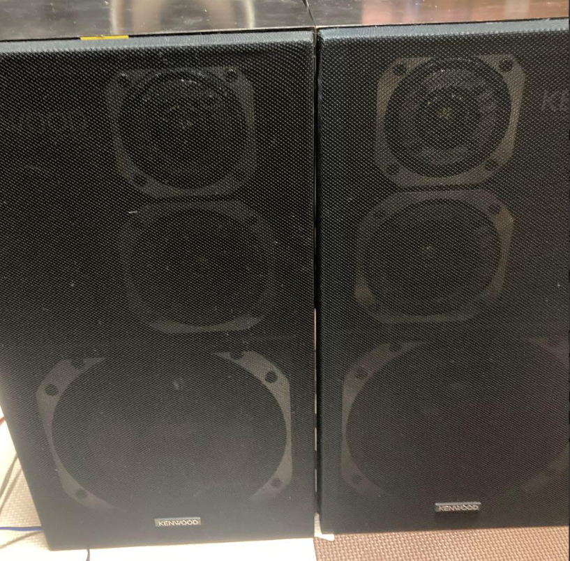 KENWOOD LS-550 SPEAKER SYSTEM 3 Way 3 Speaker Bass Reflex