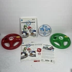 Mario Kart Wii (Nintendo Wii, 2008) With 2 Wheels