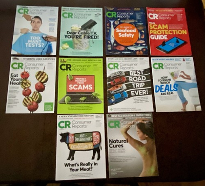 #ad Lot 10 Magazines CONSUMER REPORTS 2013 2023 $12.99