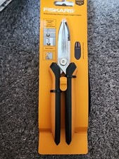 Fiskars Multipurpose Snips Dual-Edged Blades W/Sheath