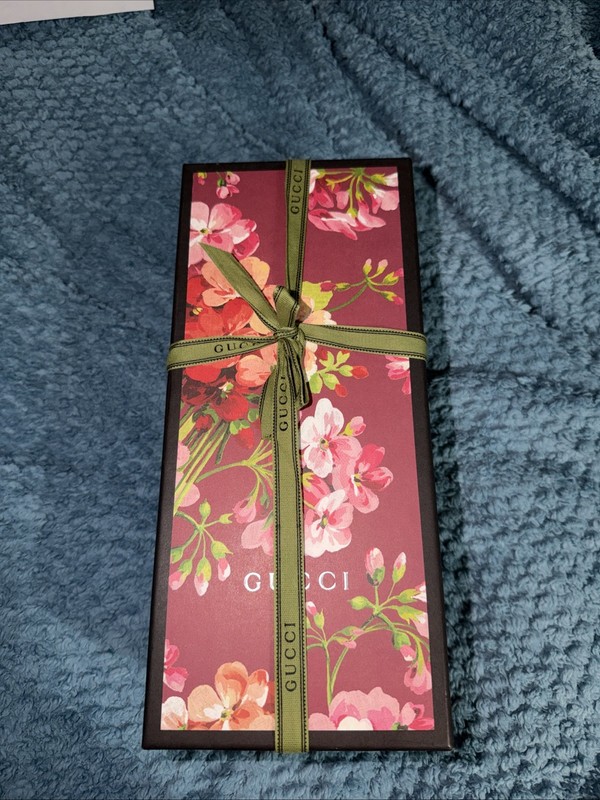 Empty Gucci Shoes Box 12- 1/4 In Long/ 5-1/4 Wide / 4-1/4 Deep. Great Condition