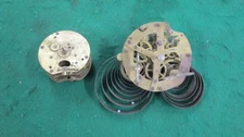 2 Old Seth Thomas Clock Movements Old Clock Parts Estate Find