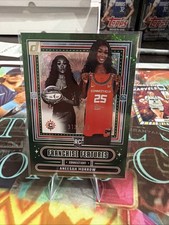 Aneesha Morrow 2025-26 Donruss Franchise Features Green Fireworks /399