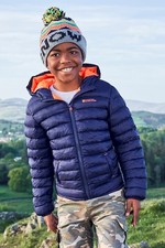 Mountain Warehouse Seasons Kids Padded Jacket Water Resistant Lightweight Coat