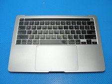 MacBook Pro 13  A2251 2020 MWP42LL/A Top Case Palmrest w/Battery Gray 661-15956