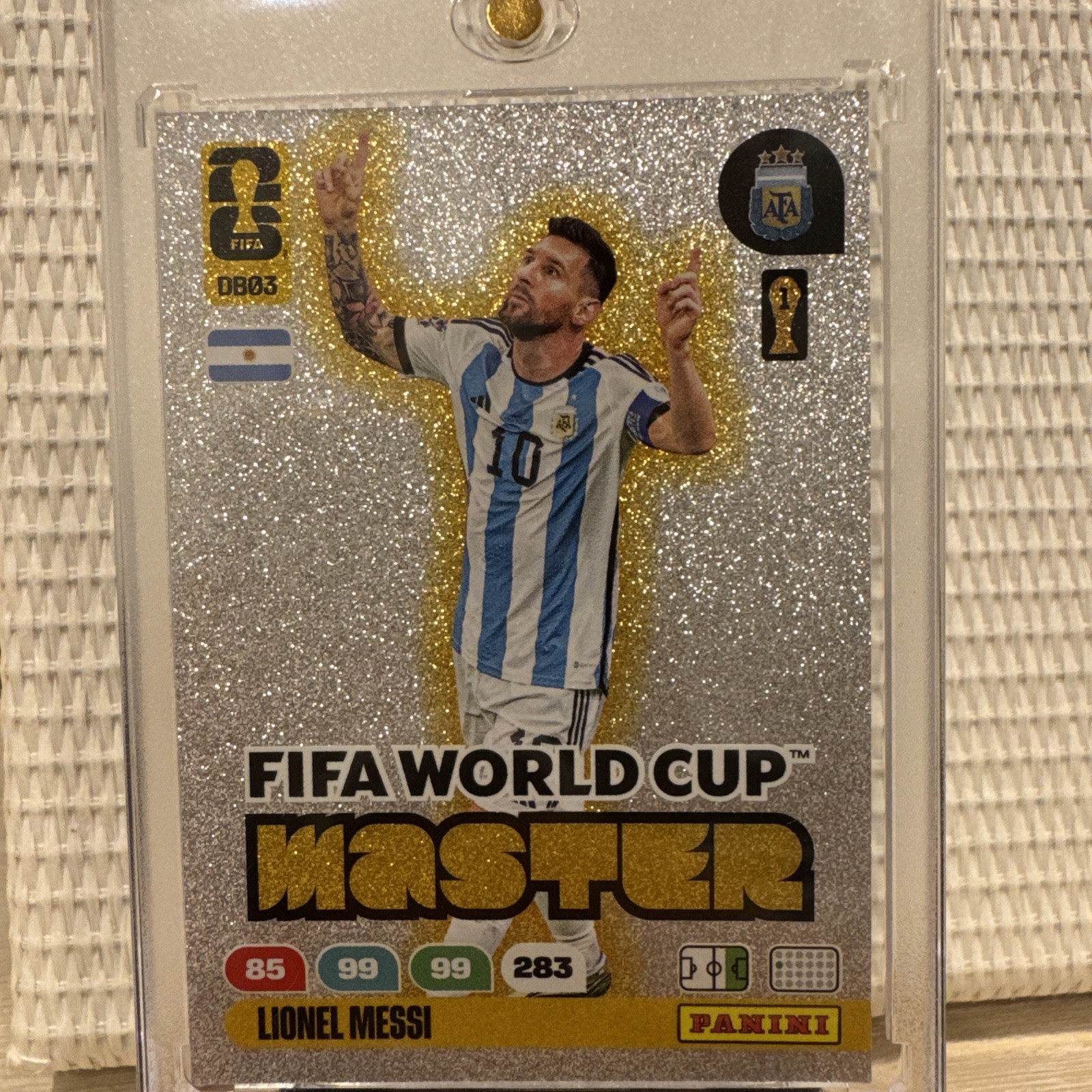 Panini FIFA World Cup Adrenalyn 2026 No. DB03 Lionel Messi Dream Big Master