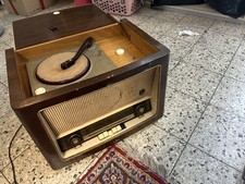 Siemens Radio Phonosuper K 65 Muzik Box 1950 Radio Schallplatten Plattenspieler