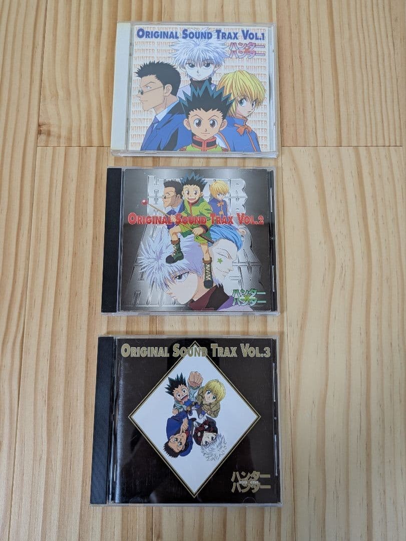 Hunter x Hunter Original Soundtrack Vol. 1 2 3 + Musical OST Sound
