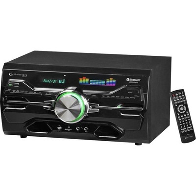 Technical Pro DV10K Stereo Audio Receiver w/ Built-in Multi-Region DVD Player