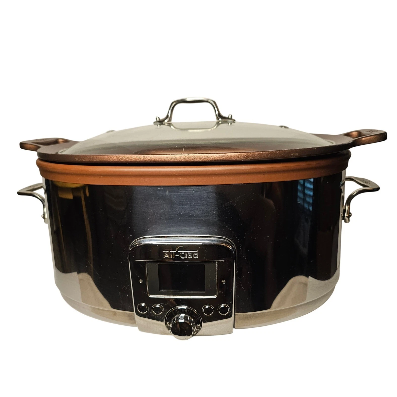 All-Clad Serie SC04 Slow Cooker Rice Steamer Multi-Cooker Stainless Steel