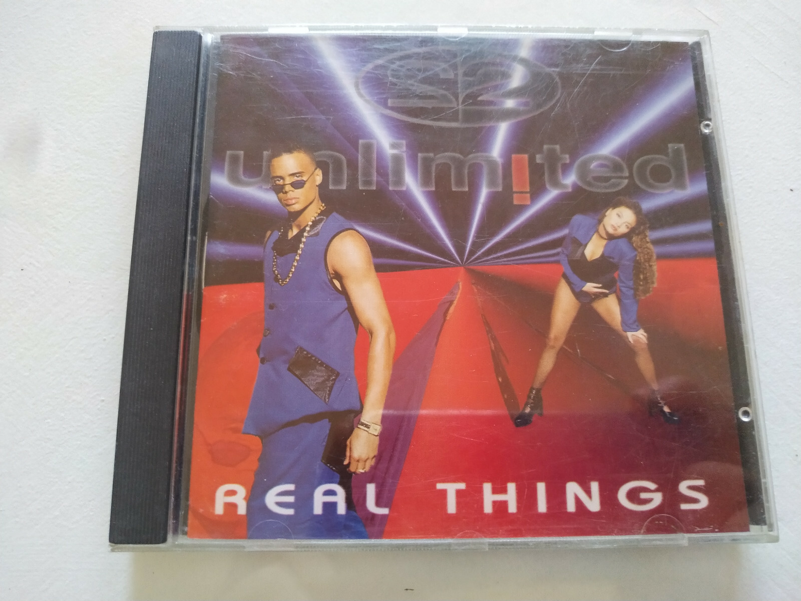 2 Unlimited Real Things 1994 BLANCO Y NEGRO Spain Edition - CD
