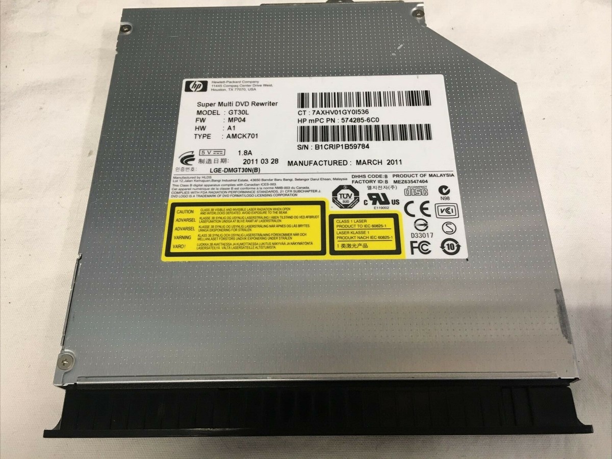Graveur HP GT30L Pour Probook 6550b - D'occasion - Testé Et Fonctionnel