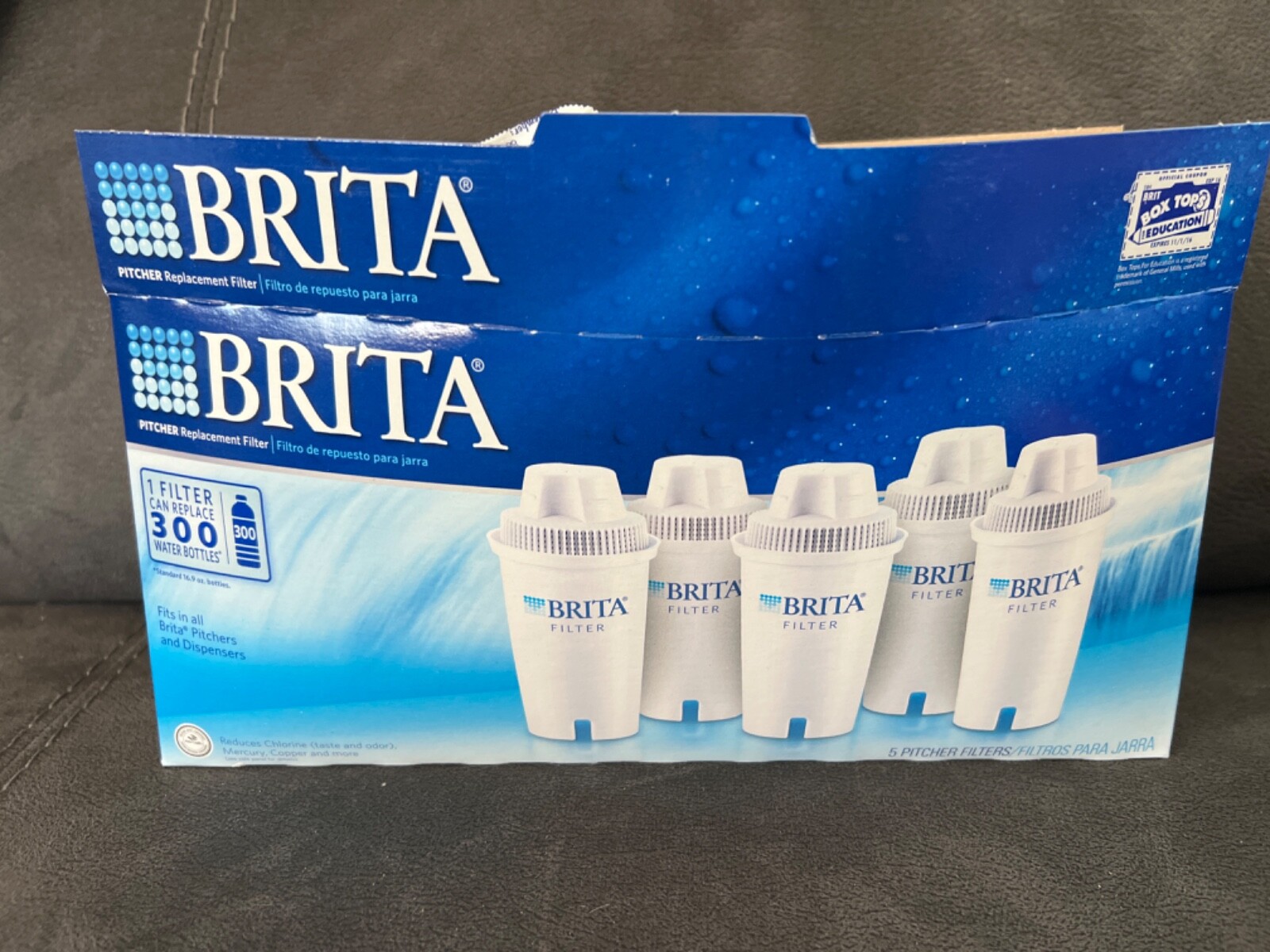 Brita Water Pitcher Replacement Filters 7 Pack Open Box Item #766229