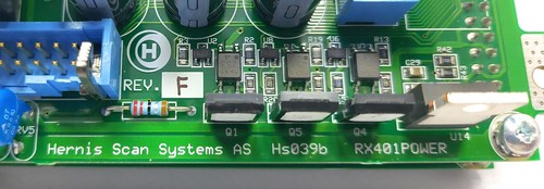 Hernis Scan Systems Hs039b RX401 Power Printed Circuit Board 13925 - Picture 6 of 10