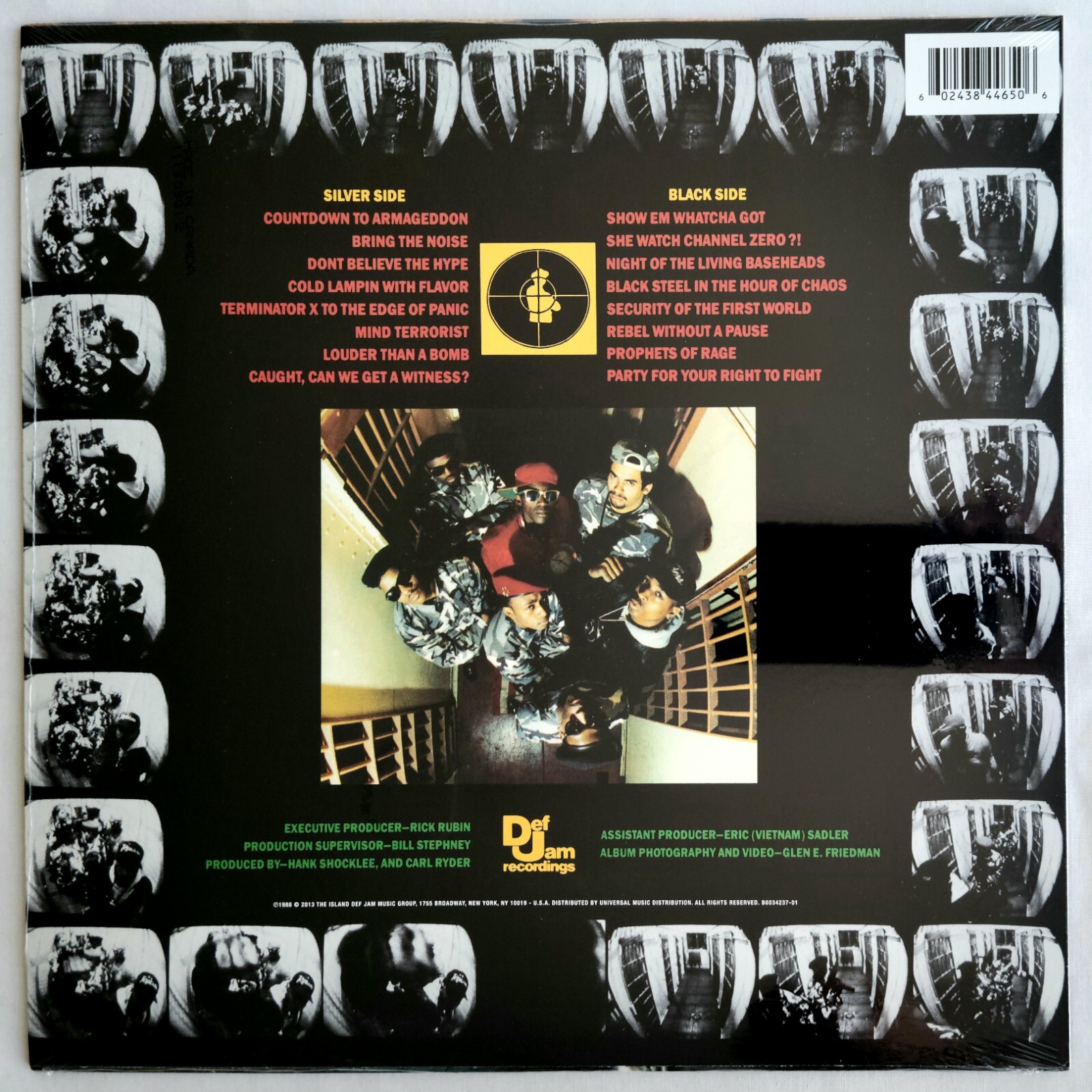 1988 - PUBLIC ENEMY - IT TAKES A NATION OF MILLIONS LP - LIMITED RED REISSUE