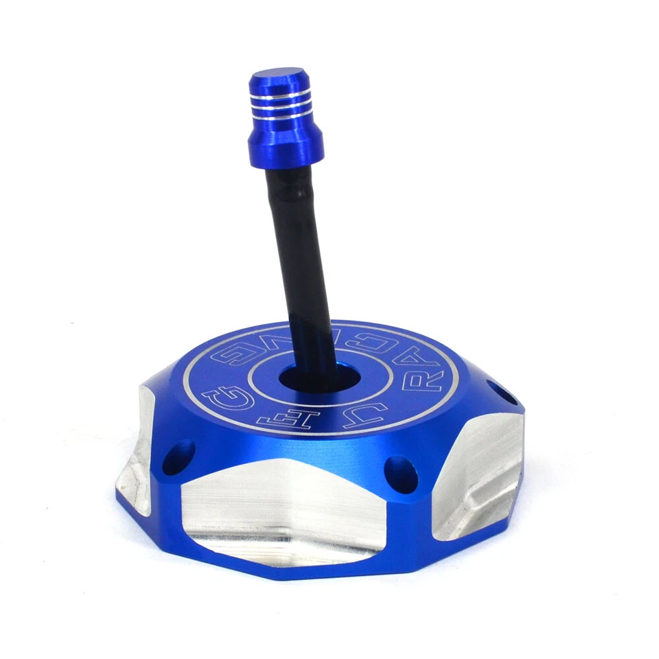 CNC Fuel Gas Fuel Tank Cap Dirt Bike For YZ250F YZ450F KX250 KLX110L KLX450R Foto 2 de 4