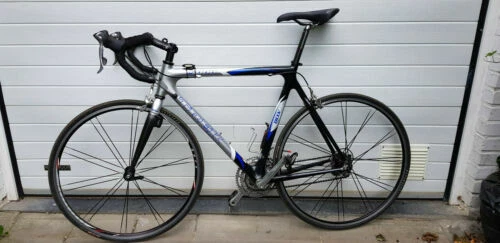 Selle Vélo Vintage Bianchi – Modèle Rétro, Noir, Occasion, Look D’époque