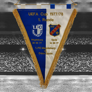 Fanion 1. FC Magdebourg – Drapeau Supporter Football Occasion