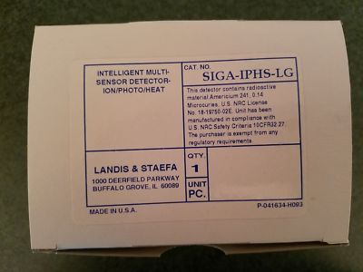 NEW EST / LANDIS STAEFA / SIEMENS SIGA-IPHS LG ''4D'' DETECTOR HEAD