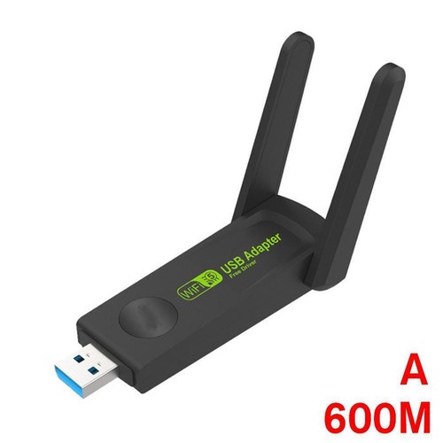 USB 3.0 WIFI Adapter 600/1300mbps Wireless Dongle Dual Band Antenna 2.4G/5G-US6 - Afbeelding 2 van 15