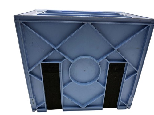 Vintage RolyKit Expandable Organizer Rack For Tools & Crafts Plastic Blue & Blac - Picture 8 of 13