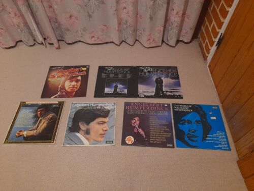 Collection 7 Engelbert Humperdinck vinyl LPs Release Me Last Waltz Jazz Records