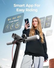 2026 ADULTS ELECTRIC SCOOTER FOLDABLE SCOOTER WITH APP &DOUBLE SHOCK ABSORPTION 7