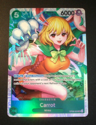 One Piece Carrot OP08-023 SR HOLO Two Legends Englisch