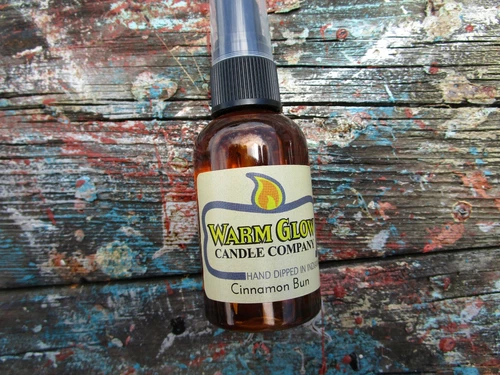 Warm Glow Cinnamon Bun Scent spray atomizer fragrance