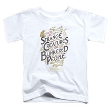 Fantastic Beasts 2 Toddler T-Shirt Blinkered People White Tee