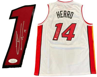 JAMES SPENCE AUTHENTICATION (JSA) Tyler Herro Autographed Miami Heat White Custom Jersey (JSA)