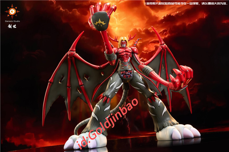 Genesis Studio Digimon Venom Vamdemon Resin Statue H30cm