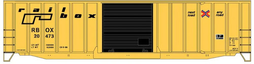 HO - Accurail 8159 Railbox 50' Rib Side Plug Door Boxcar RBOX20473 HO10382 | Zustand: New