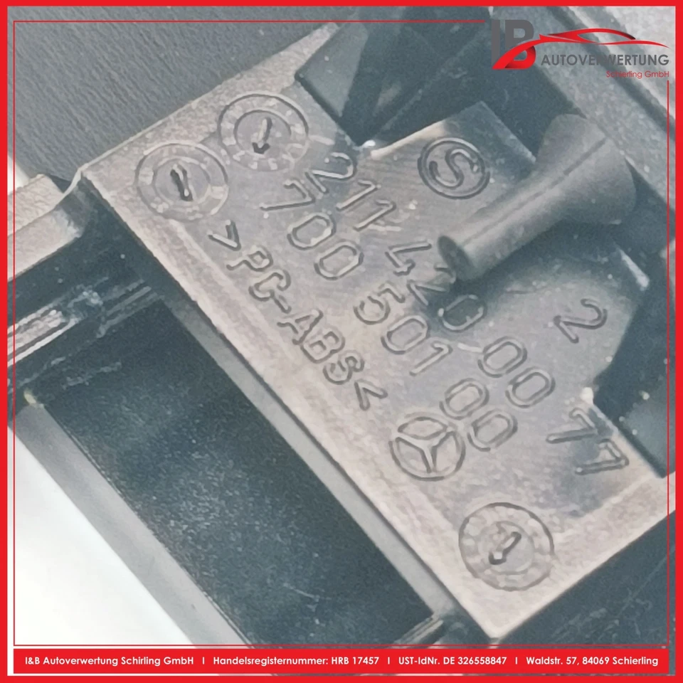 MERCEDES-BENZ E-CLASS ESTATE S211 E280 HANDBRAKE CABLE LEVER 2114270020 GENUINE - Image 4 of 4