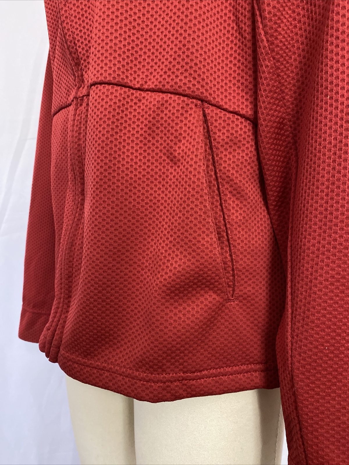 Giacca atletica Salomon ActiTherm da donna taglia M rosa rossa cerniera intera peso medio