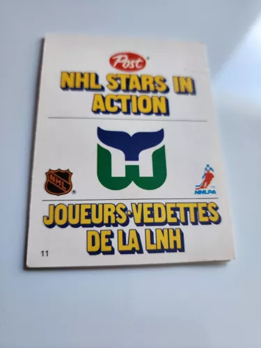 1981-82 POST CEREAL NHL MARK HOWE #11 WHALERS