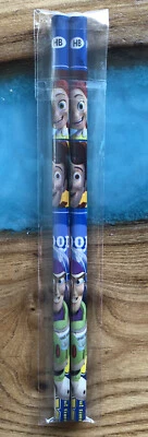 Set 2 Crayons bois HB pencil Toy Story Buzz L’éclair Jessie disney
