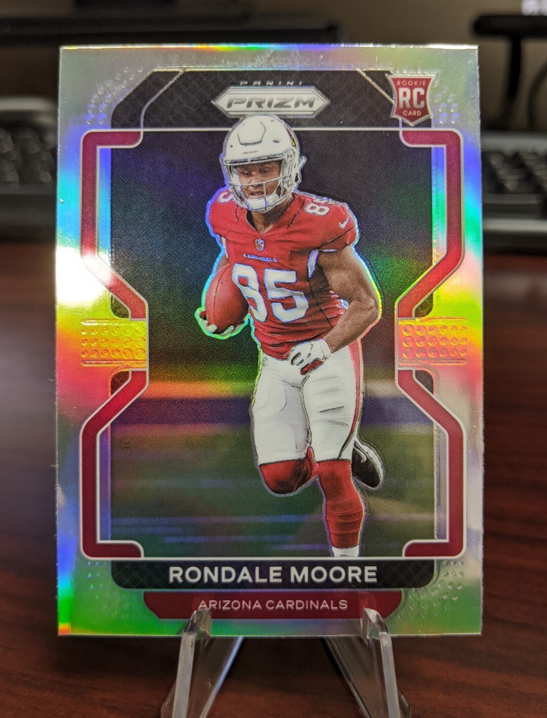 Rondale Moore 2021 NFL Prizm 🔥 Silver Prizm+ Base RC Arizona Cardinals #347