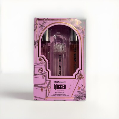 r.e.m. beauty x Wicked rem so popular ph lip oil & fragrance 3 pc
