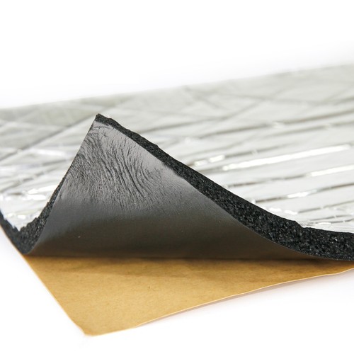 Reflecting Aluminium Foil 5mm 1m -1.4m Heat Shield Turbo Exhaust Insulation Pad - Picture 3 of 3